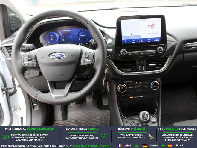 Ford Puma 1.0 EcoBoost 155 ch BVM Blanc de 2020
