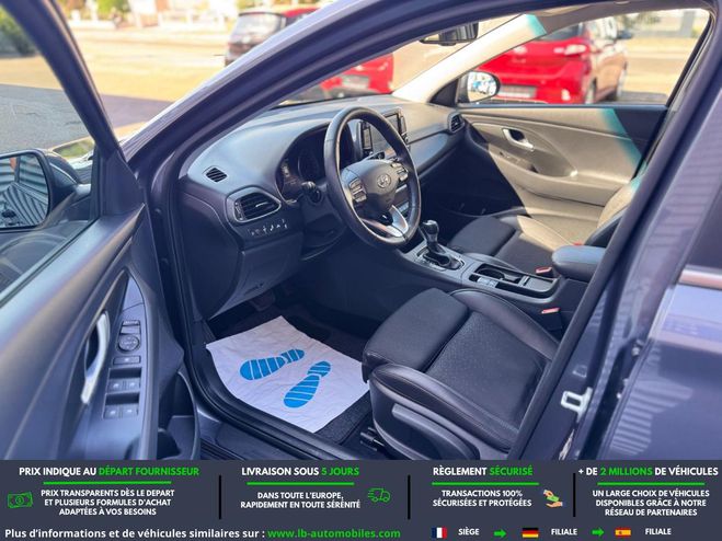 Hyundai I30 1.4 T-GDi 140 BVA Gris M�tallique de 2019