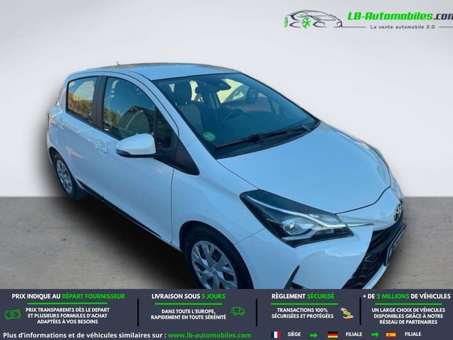 Toyota Yaris 70 VVT-i BVM Blanc de 2018