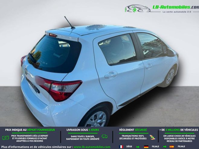Toyota Yaris 70 VVT-i BVM Blanc de 2018
