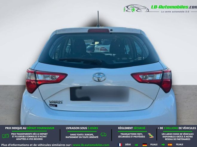 Toyota Yaris 70 VVT-i BVM Blanc de 2018
