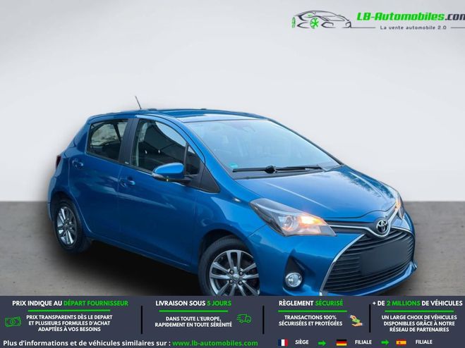 Toyota Yaris 69 VVT-i BVM Bleu M�tallique de 2016