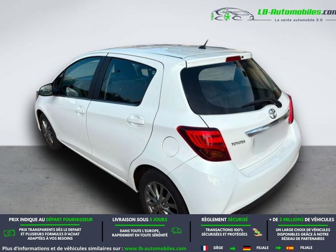 Toyota Yaris 69 VVT-i BVM Blanc de 2016