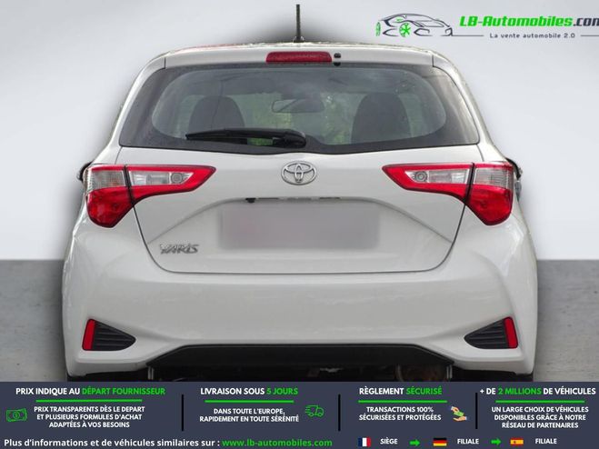 Toyota Yaris 70 VVT-i BVM Blanc de 2019