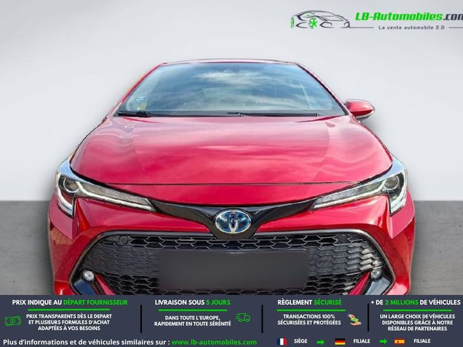 Toyota Corolla Hybride 122 ch BVA Rouge M�tallique de 2020