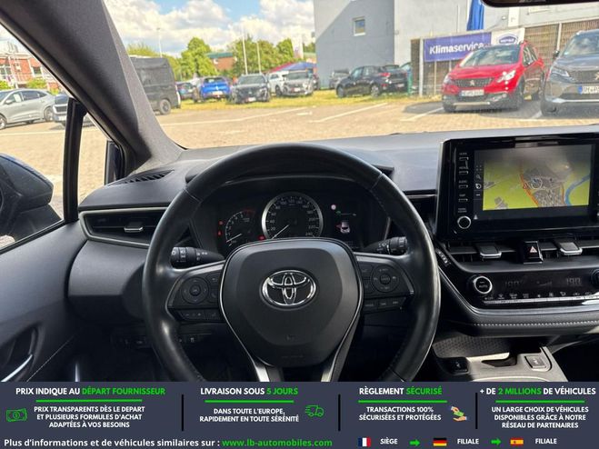 Toyota Corolla Hybride 122 ch BVA Bleu de 2019