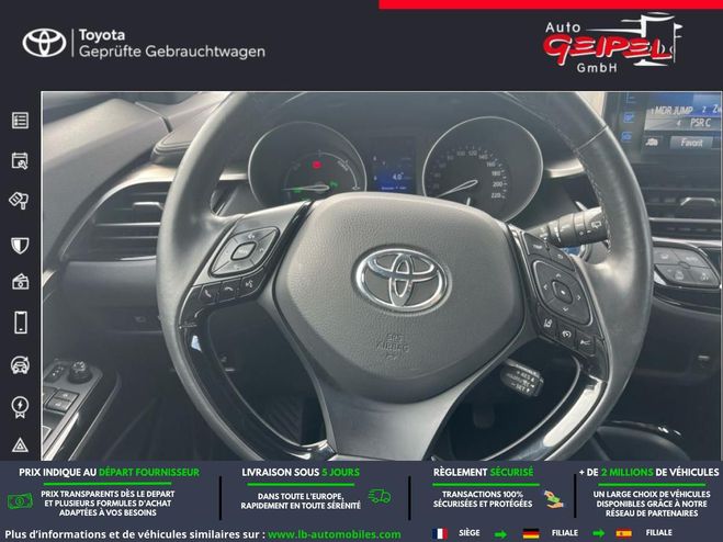 Toyota C HR Hybride 122 ch BVA Argent� M�tallique de 2019
