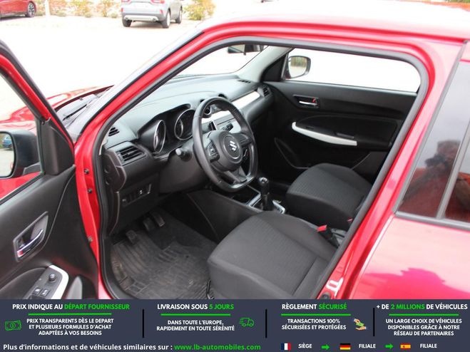 Suzuki Swift 1.2 Dualjet 90ch Rouge M�tallique de 2019