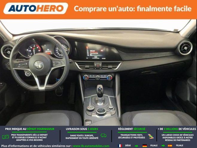 Alfa romeo Giulia 2.2 160 ch BVA Argent� M�tallique de 2019