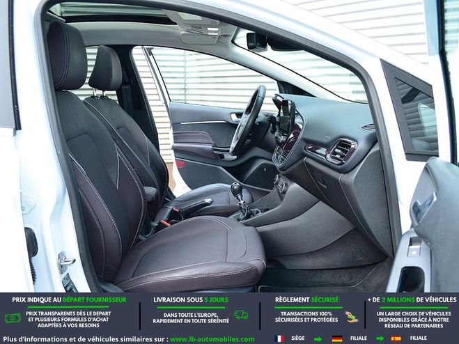 Ford Fiesta 1.0 EcoBoost 140 ch BVM Blanc de 2018