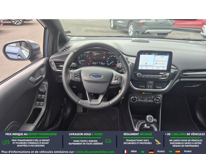 Ford Fiesta 1.0 EcoBoost 140 ch BVM Bleu M�tallique de 2019