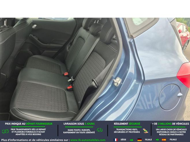 Ford Fiesta 1.0 EcoBoost 140 ch BVM Bleu M�tallique de 2019
