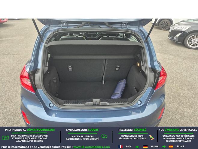 Ford Fiesta 1.0 EcoBoost 140 ch BVM Bleu M�tallique de 2019