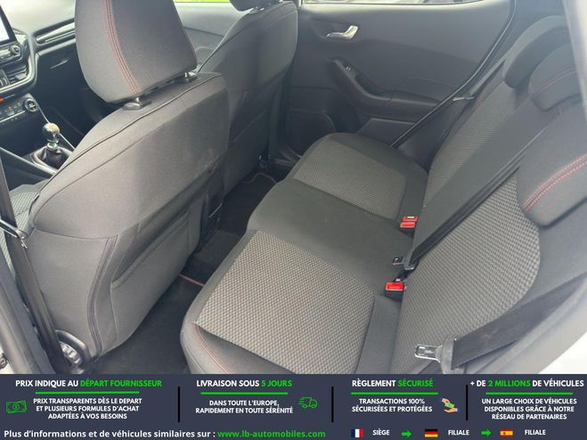 Ford Fiesta 1.0 EcoBoost 140 ch BVM Blanc de 2018