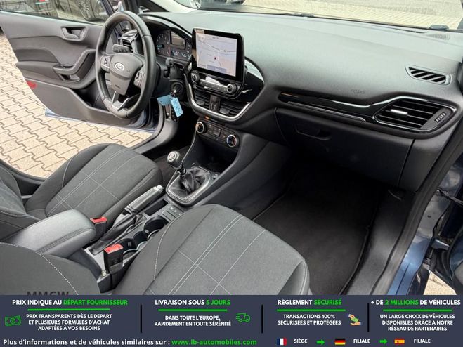 Ford Fiesta 1.0 EcoBoost 95 ch BVM Bleu M�tallique de 2020