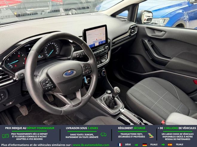 Ford Fiesta 1.0 EcoBoost 95 ch BVM Bleu M�tallique de 2020