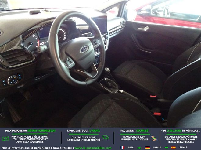 Ford Fiesta 1.0 EcoBoost 125 ch BVM Bleu M�tallique de 2019