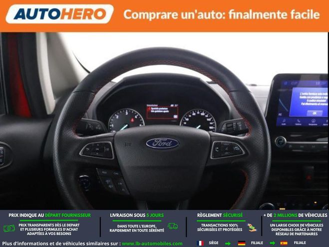 Ford Ecosport 1.5 EcoBlue 95ch BVM Rouge M�tallique de 2020