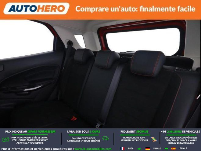 Ford Ecosport 1.5 EcoBlue 95ch BVM Rouge M�tallique de 2020
