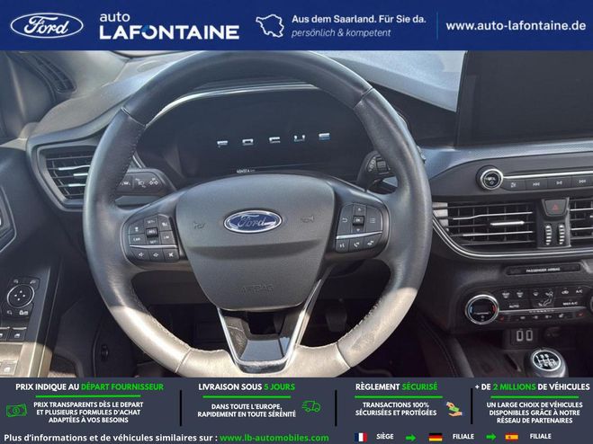 Ford Focus 1.0 EcoBoost 155 mHEV Bleu M�tallique de 2020