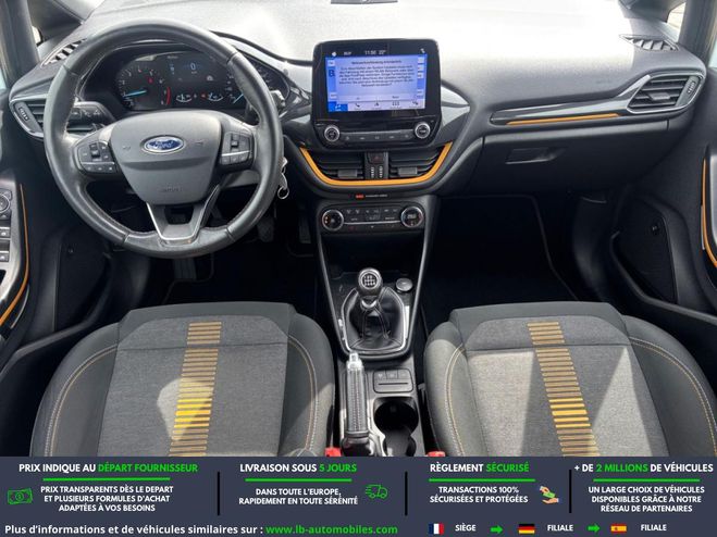 Ford Fiesta 1.0 EcoBoost 100 BVM Blanc de 2019