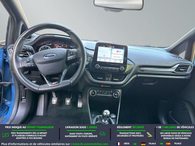 Ford Fiesta ST 1.5 EcoBoost 200 Bleu M�tallique de 2019