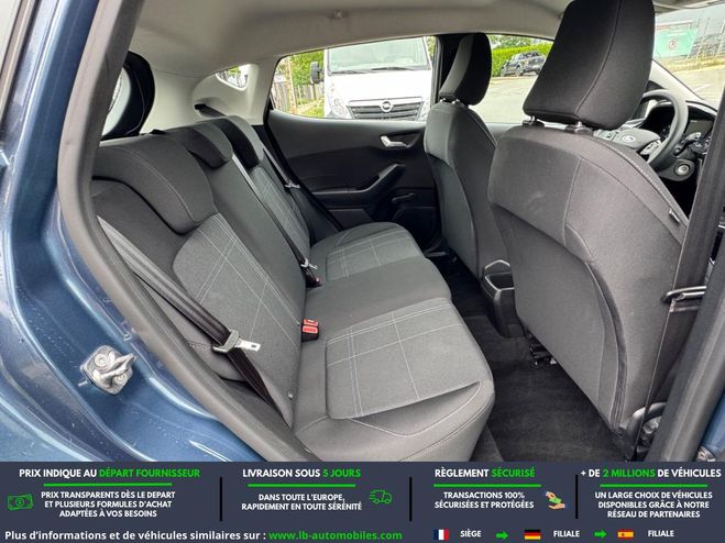 Ford Fiesta 1.0 EcoBoost 100 ch BVM Bleu M�tallique de 2019