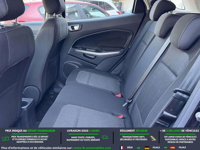 Ford Ecosport 1.0 EcoBoost 125ch BVM Noir M�tallique de 2019