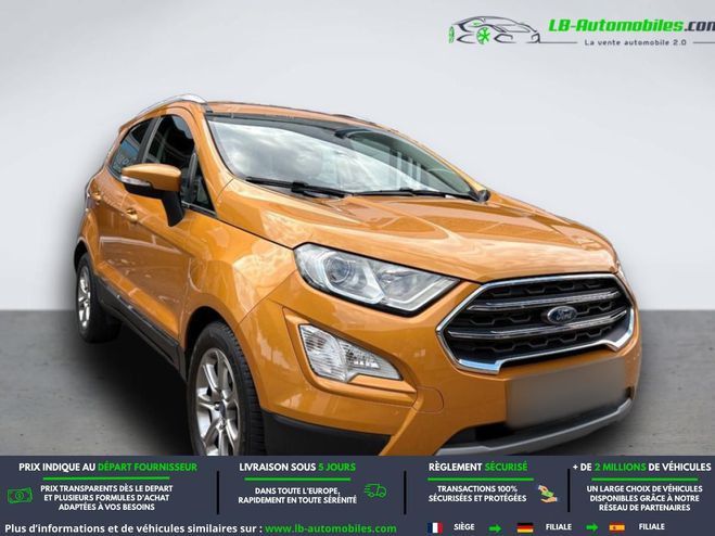 Ford Ecosport 1.0 EcoBoost 125ch BVM Jaune M�tallique de 2018