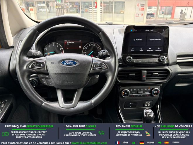 Ford Ecosport 1.0 EcoBoost 125ch BVM Jaune M�tallique de 2018