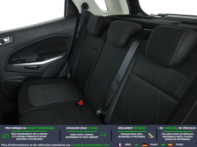 Ford Ecosport 1.0 EcoBoost 125ch BVM Noir de 2019