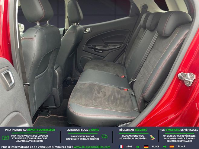 Ford Ecosport 1.0 EcoBoost 140 BVM Rouge M�tallique de 2018
