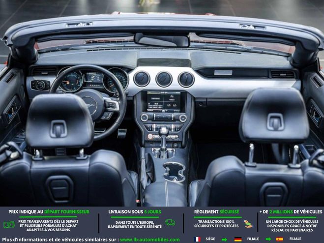 Ford Mustang 2.3 EcoBoost 317 BVA Rouge M�tallique de 2016