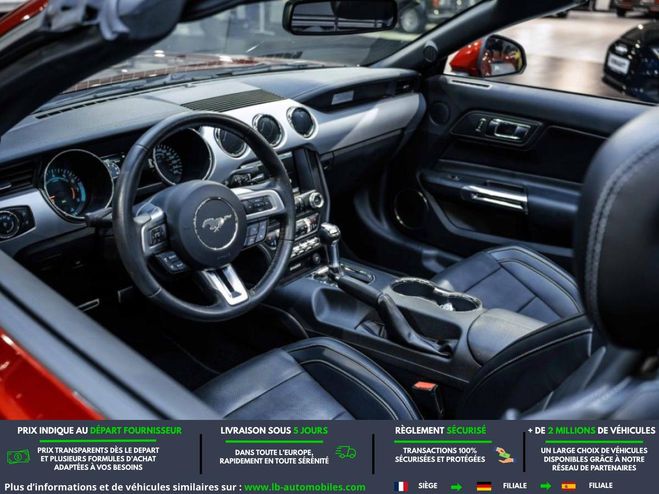 Ford Mustang 2.3 EcoBoost 317 BVA Rouge M�tallique de 2016