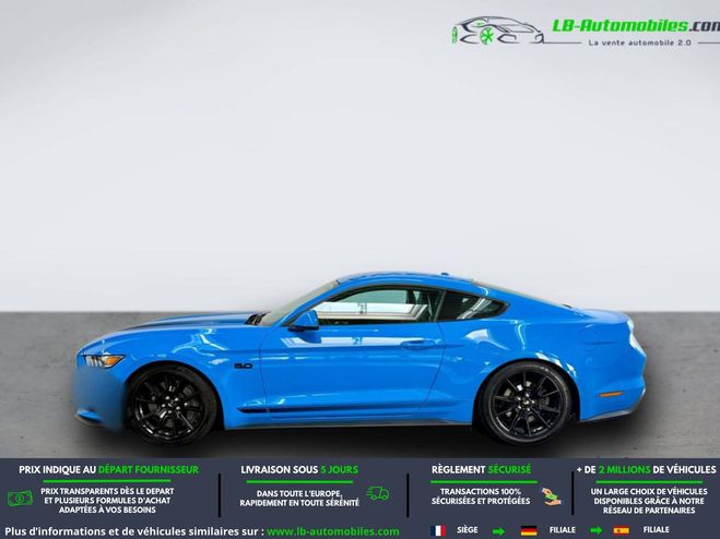 Ford Mustang 5.0 421 BVM Bleu de 2017