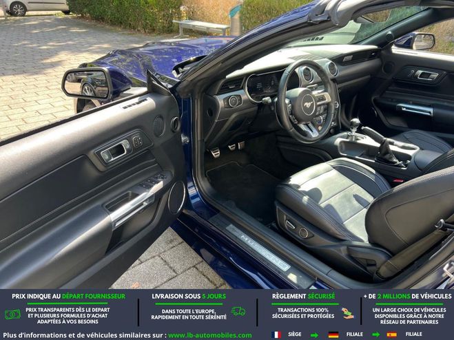 Ford Mustang 5.0 450ch BVM Bleu de 2018