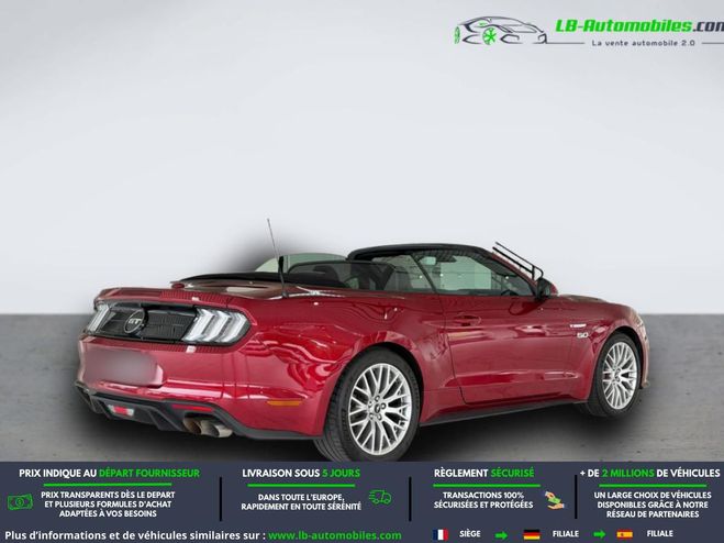 Ford Mustang 5.0 450ch BVA Rouge M�tallique de 2018