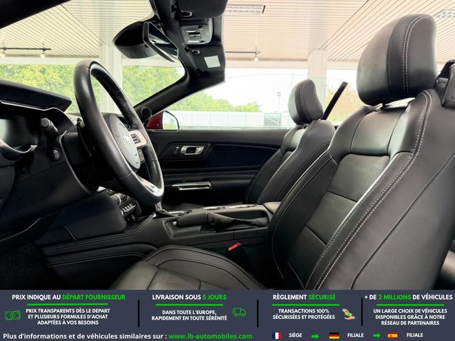 Ford Mustang 5.0 450ch BVA Rouge M�tallique de 2018