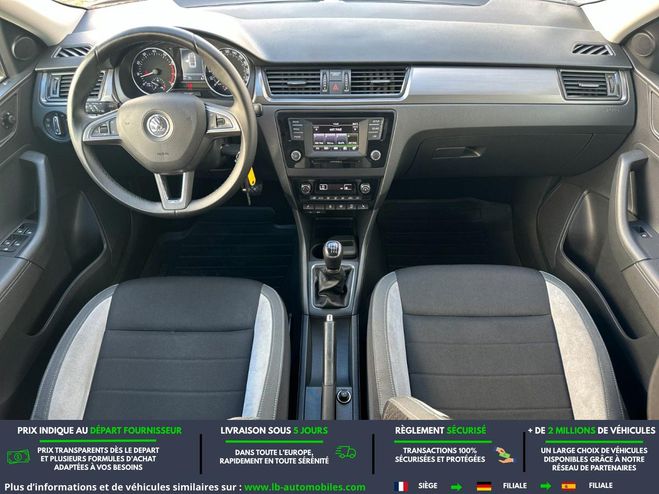 Skoda Rapid 1.0 TSI 110 ch  BVM Noir M�tallique de 2016