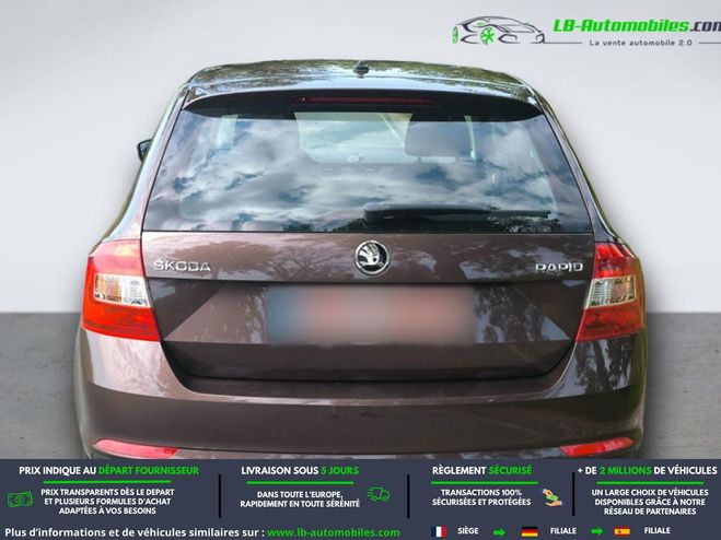 Skoda Rapid 1.2 TSI 90 ch BVM Brun M�tallique de 2016