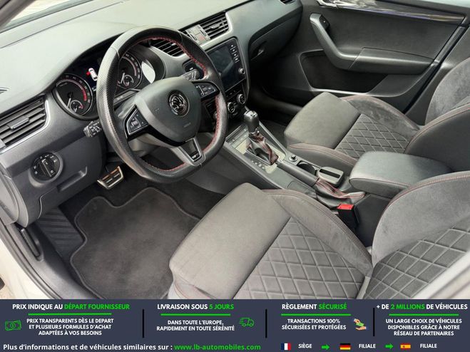 Skoda Octavia 2.0 TDI 184 ch  BVA Blanc de 2018
