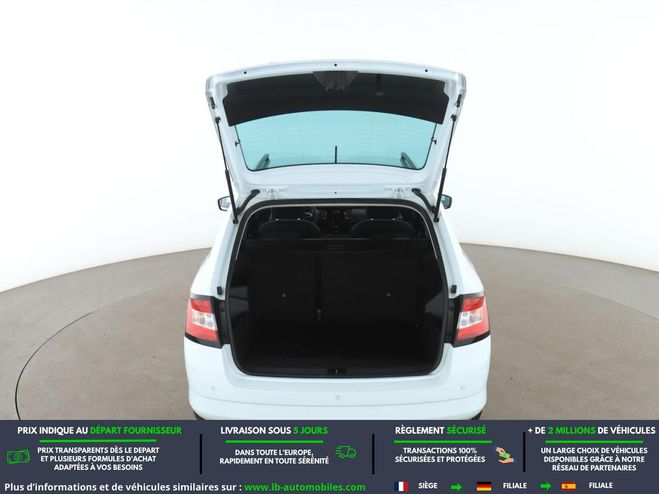 Skoda Fabia 1.2 TSI 90 ch BVM Blanc M�tallique de 2016