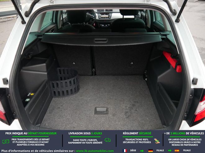 Skoda Fabia 1.2 TSI 110 ch  BVA Blanc M�tallique de 2017