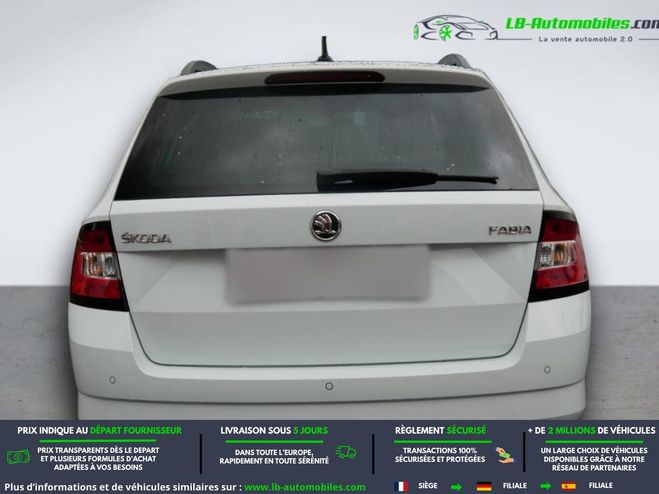 Skoda Fabia 1.2 TSI 110 ch  BVA Blanc M�tallique de 2017