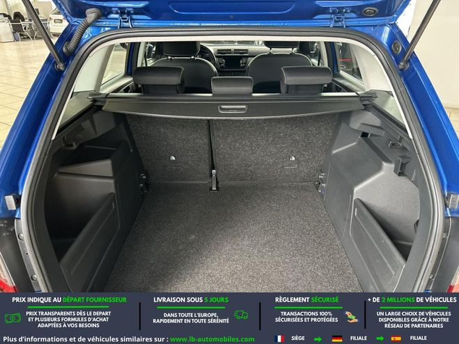 Skoda Fabia 1.0 TSI 110 ch BVM Bleu M�tallique de 2020