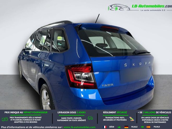 Skoda Fabia 1.0 TSI 110 ch BVM Bleu M�tallique de 2020