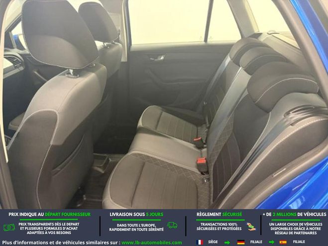 Skoda Fabia 1.0 TSI 95 ch BVM Bleu M�tallique de 2021