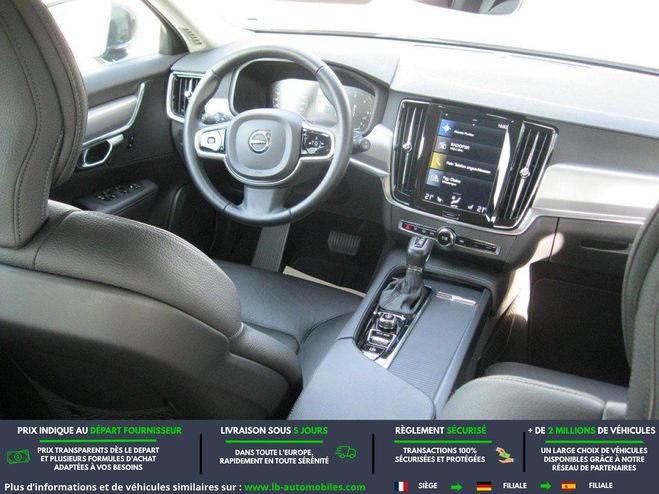 Volvo V90 D4 190 ch BVA Gris M�tallique de 2019
