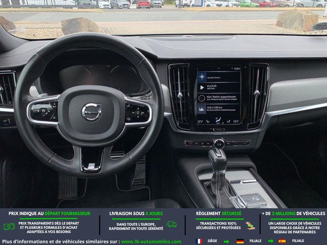 Volvo V90 D4 190 ch BVA Noir M�tallique de 2020