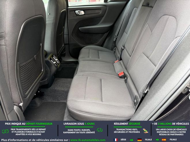 Volvo XC40 163 ch BVM Noir M�tallique de 2021